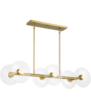 Litto 6 Light Island  Brushed Gold