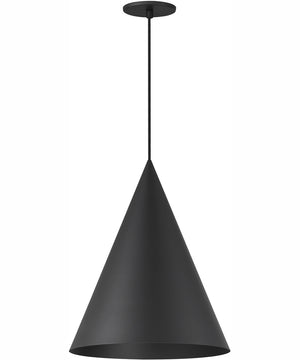 Pitch 14 inch LED Pendant Black
