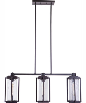 Pyrmont 3-Light Island Oiled Bronze Gilded