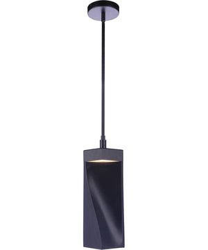 Drama 1-Light Mini Pendant Flat Black