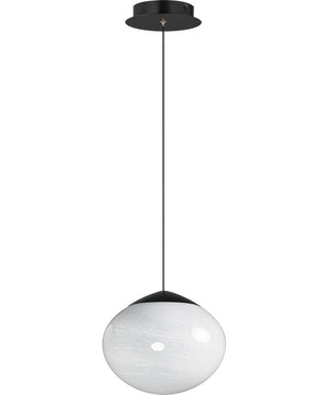 Nimbus LED Single Pendant Black