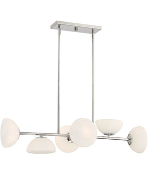 Zio 6 Light Island Polished Nickel