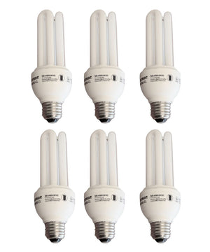 18 Watt Full Spectrum CFL Replacement Bulb (SET OF 6) Standard base by VisionMax
