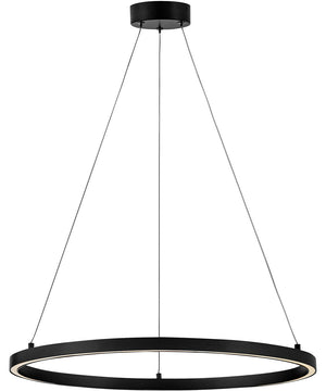 Kenna LED-Light Medium Single Tier in Black