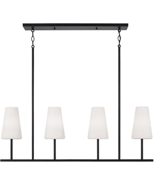 Averitt 4-Light Island Matte Black