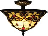 Tiffany Flush Mount Lighting